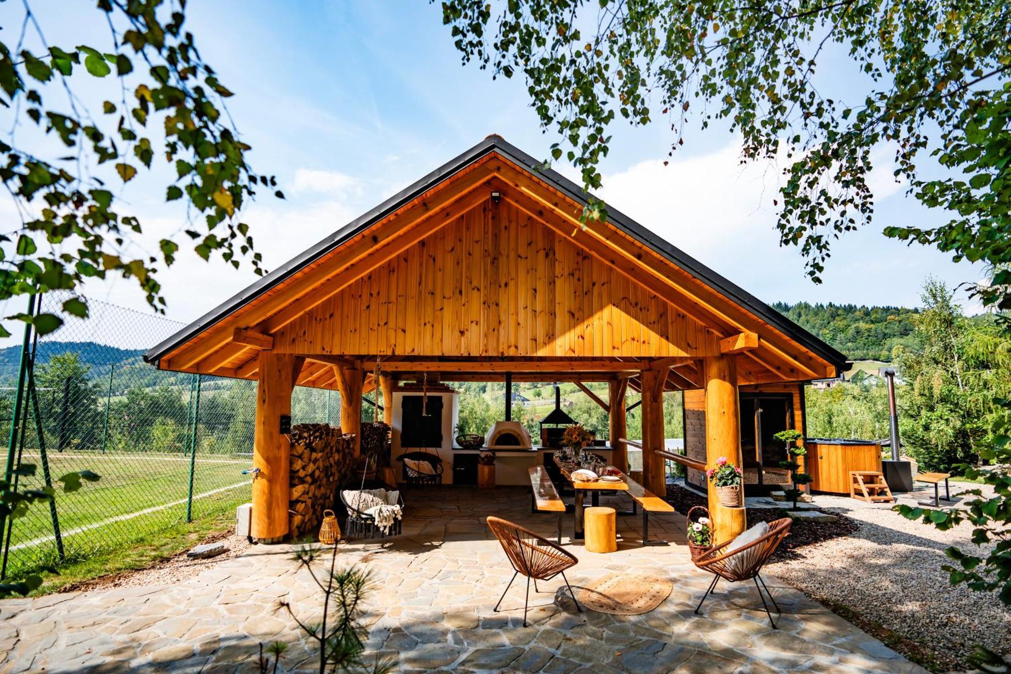 Forrest House Jacuzzi & Sauna Jasienica  エクステリア 写真